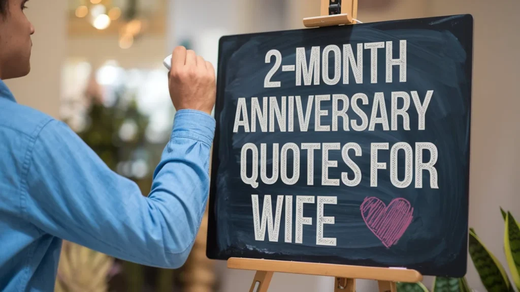 2-Month Anniversary Quotes for Wife 💖