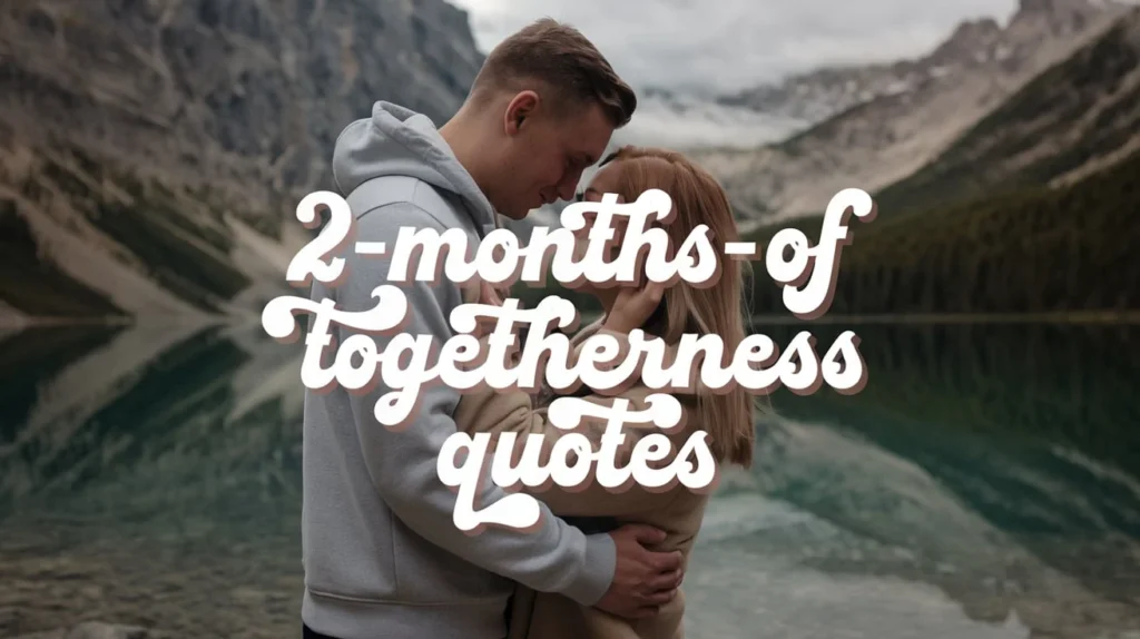 2 months of togetherness quotes