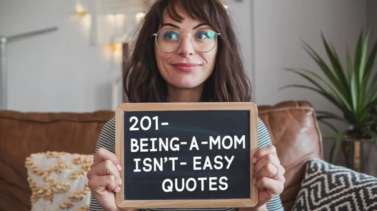 Being a Mom Isn’t Easy Quotes