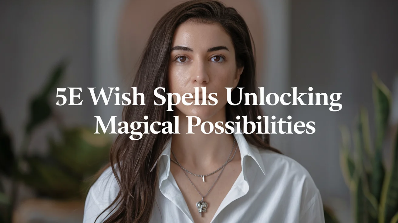 5e Wish Spells: Unlocking Magical Possibilities