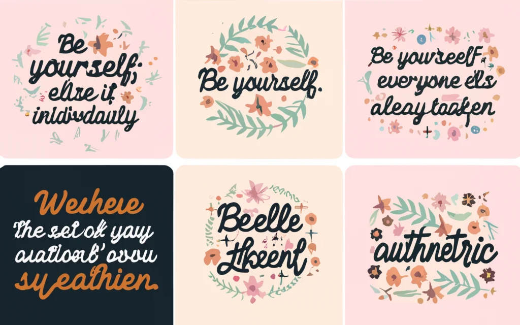 Be Yourself Quotes