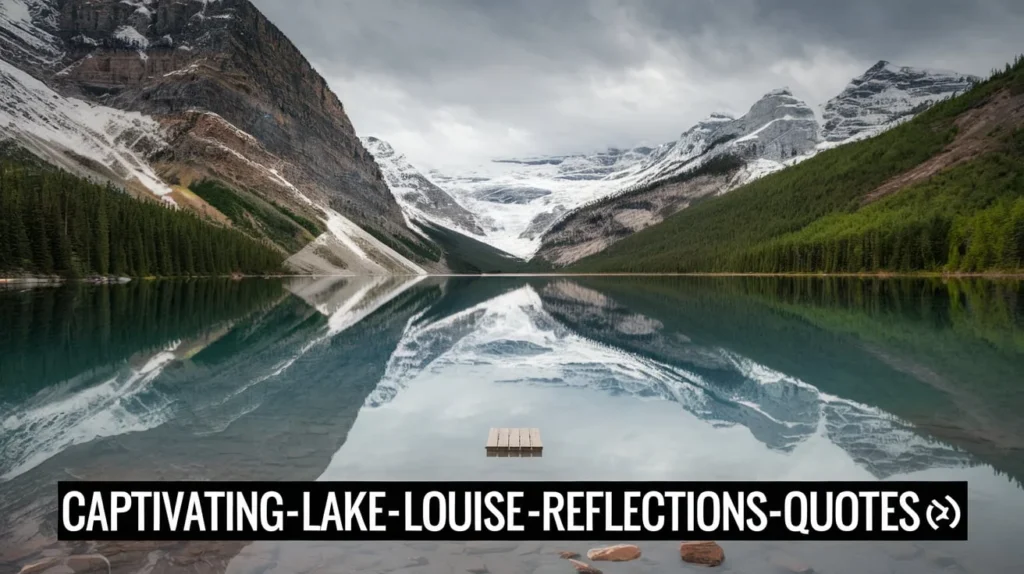 Captivating Lake Louise Reflections Quotes 🌅