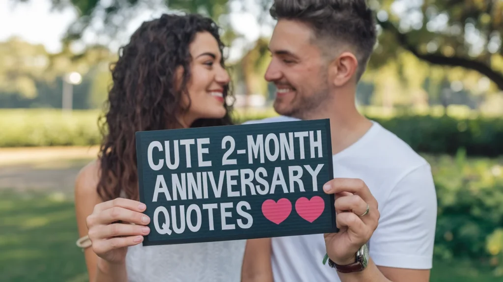 Cute 2-Month Anniversary Quotes 🥰