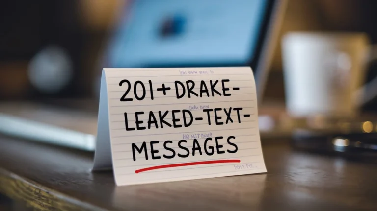 Drake Leaked Text Messages