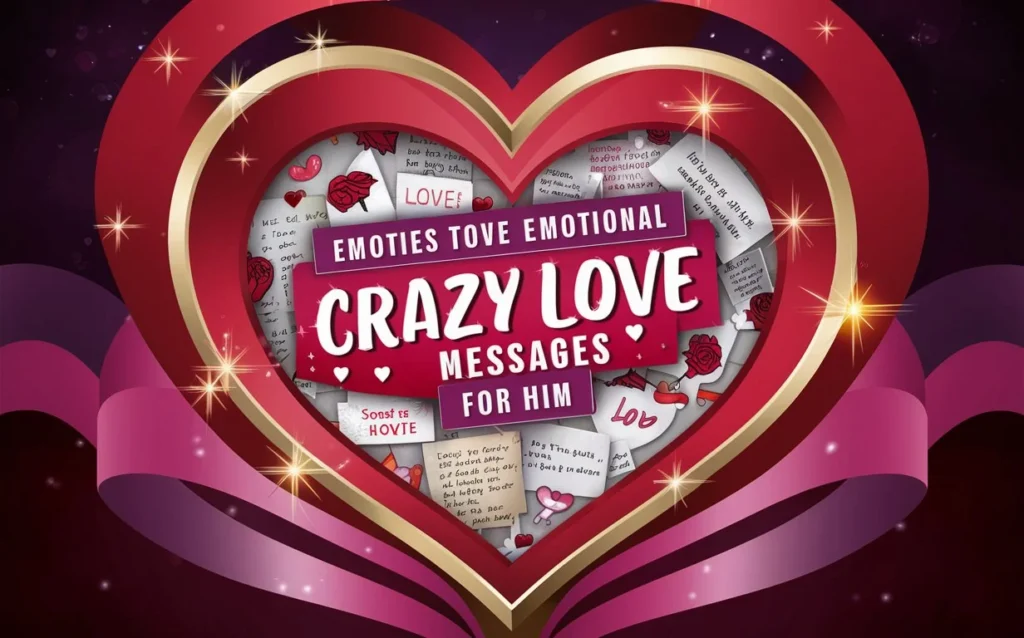 Emotional Crazy Love Messages for Him