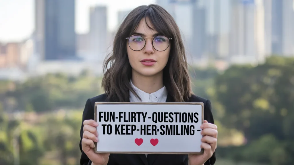 Fun Flirty Questions to Keep Her Smiling 😊