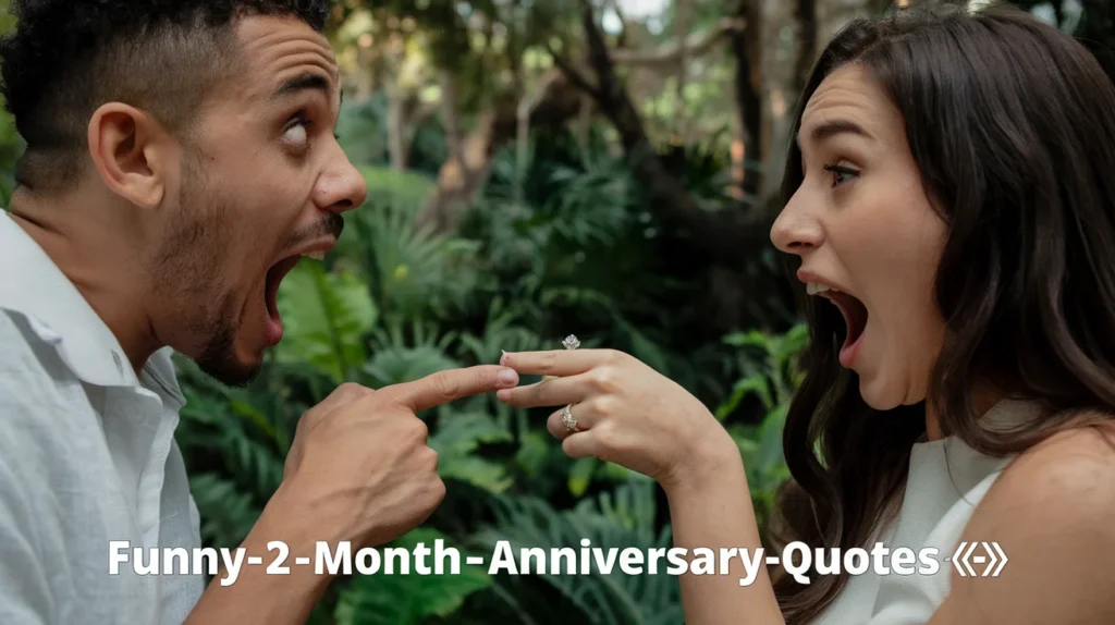 Funny 2-Month Anniversary Quotes 😂