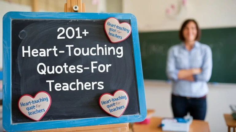 Heart-Touching Quotes for Teachers