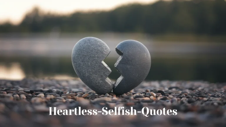 Heartless Selfish Quotes