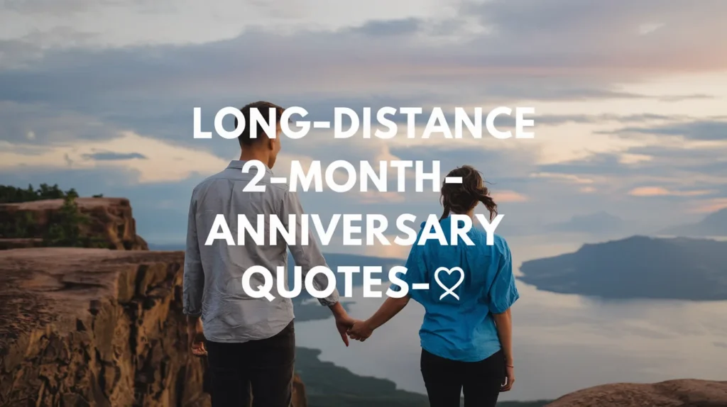 Long Distance 2-Month Anniversary Quotes 🌍