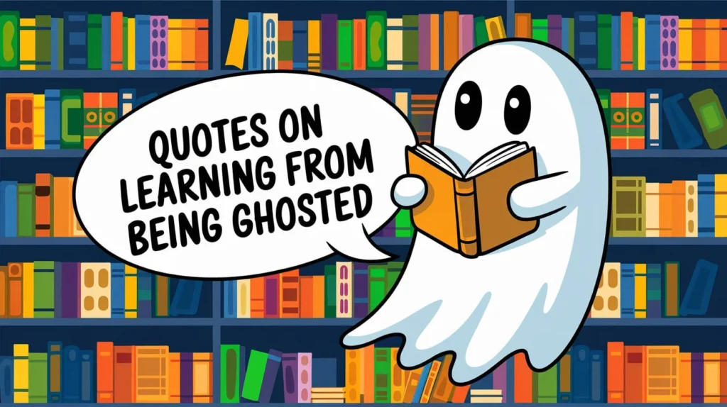 Quotes on Learning from Being Ghosted 📖