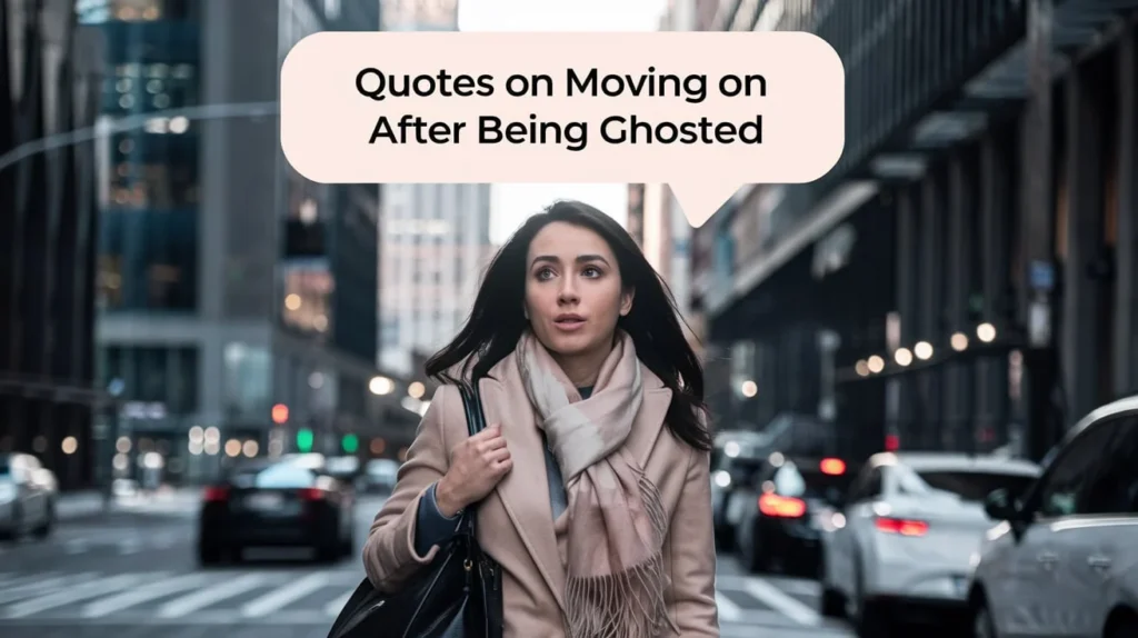 Quotes on Moving On After Being Ghosted 🚶‍♀️