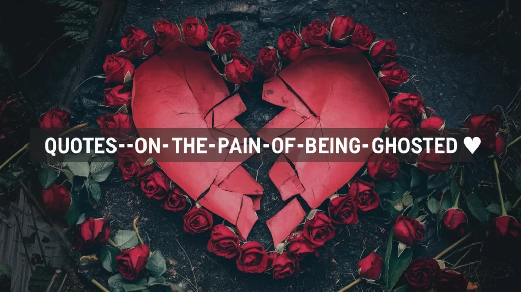 Quotes on the Pain of Being Ghosted 💔