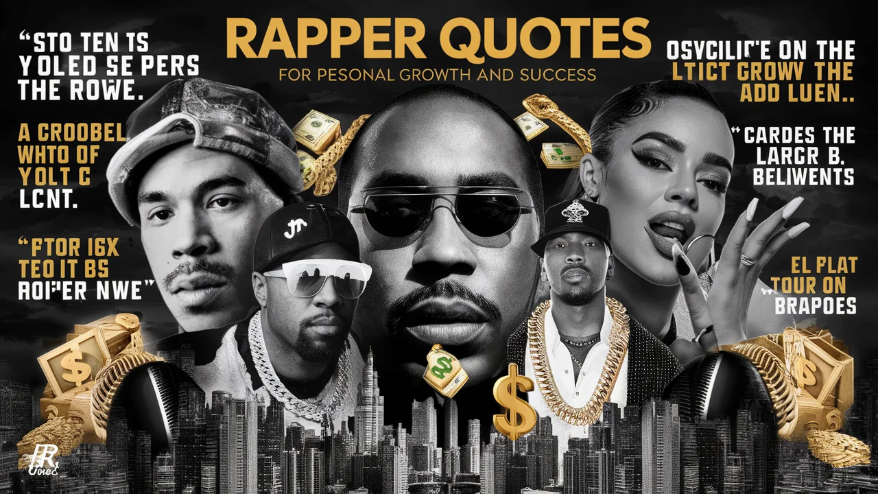 Rapper Quotes for Personal Growth and Success