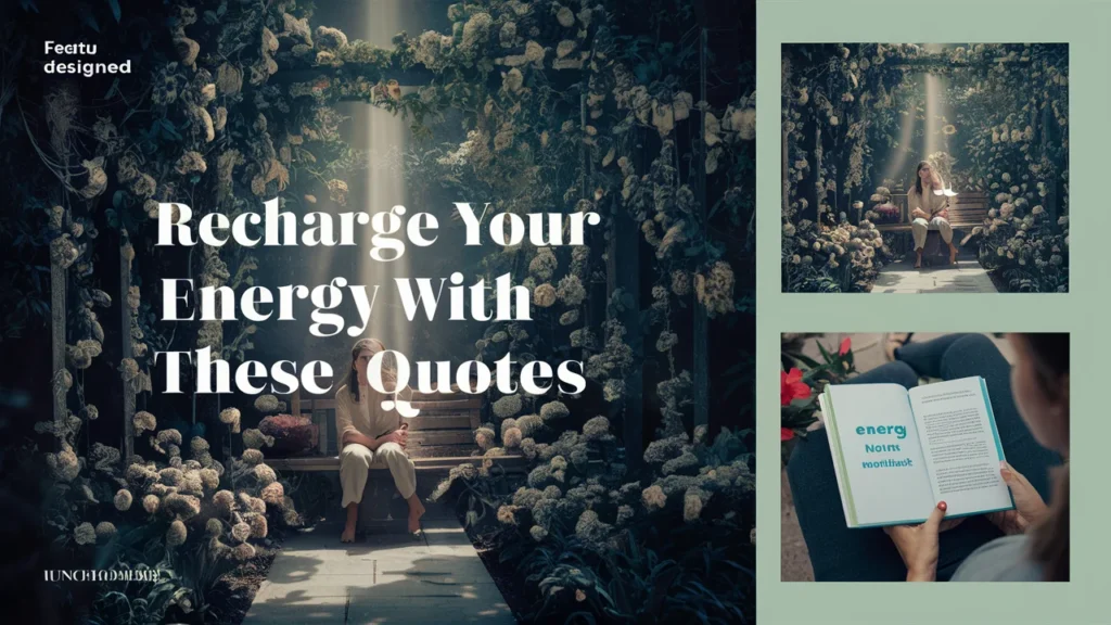 Recharge Your Energy with These Quotes