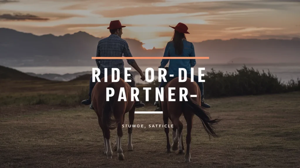 Ride or Die Partner Quotes