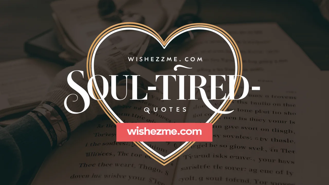 Soul-Tired Quotes