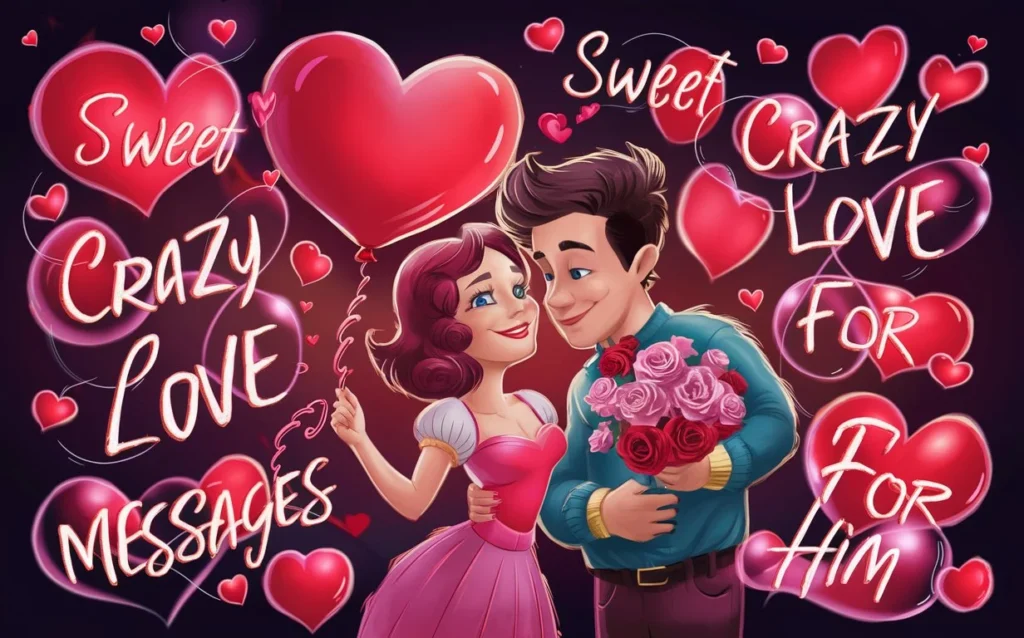 Sweet Crazy Love Messages for Him