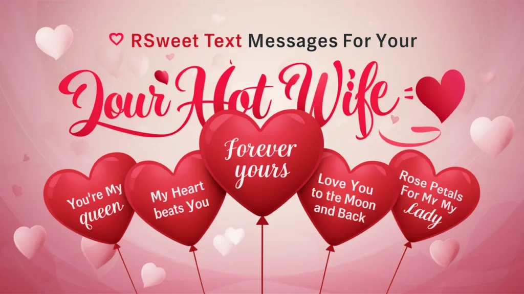 Sweet Text Messages for Your Hot Wife 💕