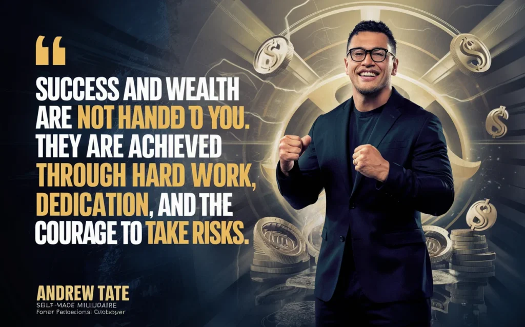 Andrew Tate on Success and Wealth