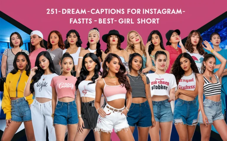 Dream Captions for Instagram | Best | Girl | Short