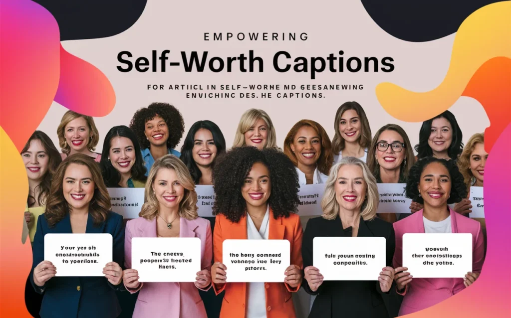 Empowering Self-Worth Captions