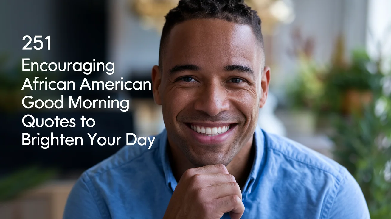 Encouraging African American Good Morning Quotes to Brighten Your Day