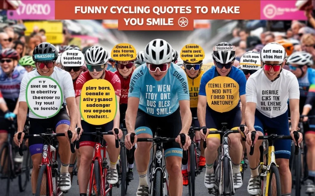 Funny Cycling Quotes to Make You Smile 😄