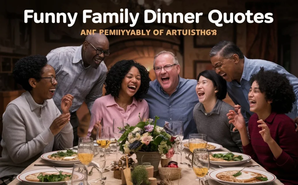 Funny Family Dinner Quotes 😄