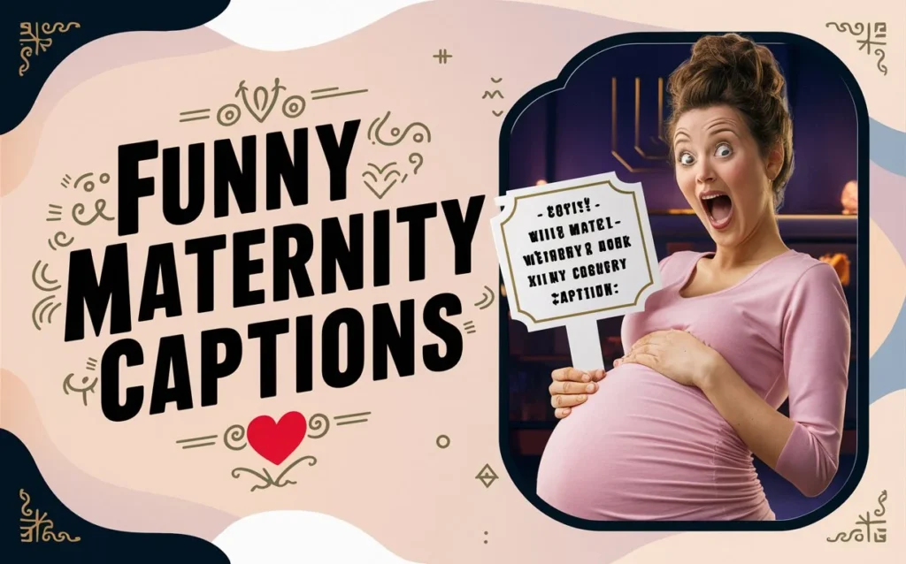 Funny Maternity Captions 😂