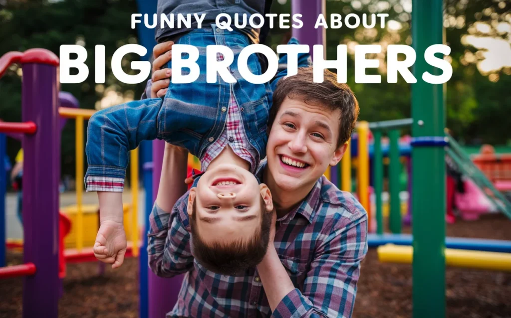 Funny Quotes About Big Brothers