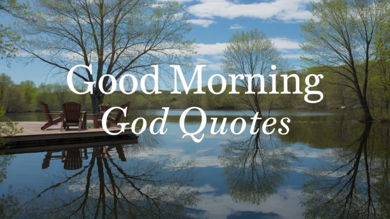 Good Morning God Quotes