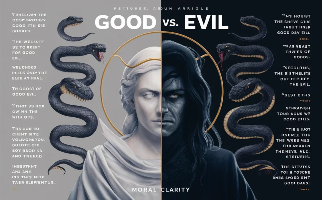 Good vs. Evil: Moral Clarity in Quotes