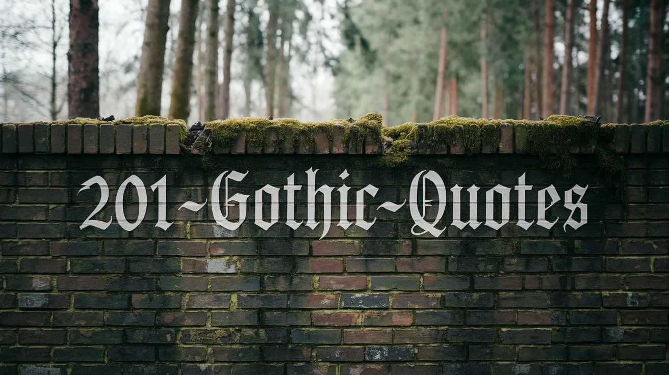 Gothic Quotes