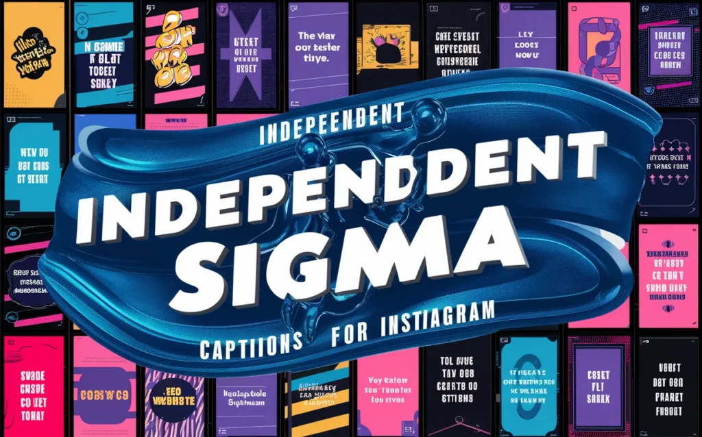 Independent Sigma Captions for Instagram