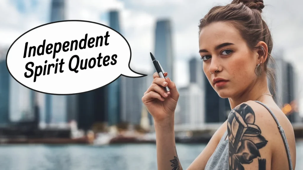 Independent Spirit Quotes