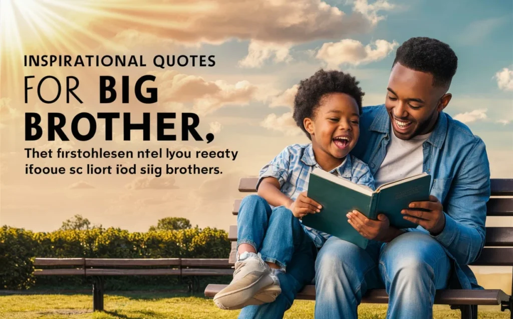 Inspirational Quotes for Big Brothers