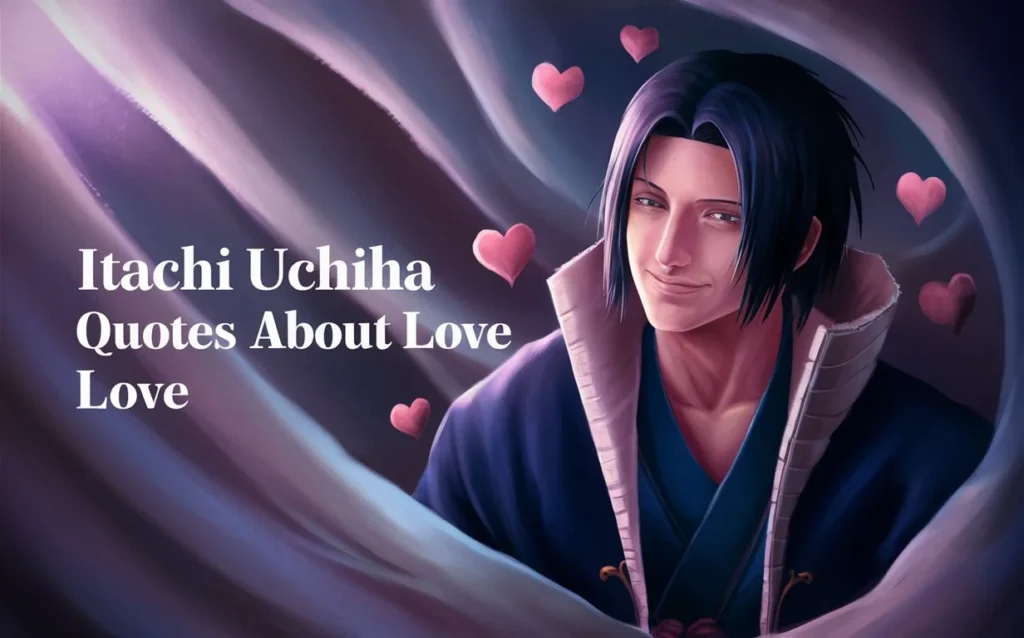 Itachi Uchiha Quotes About Love