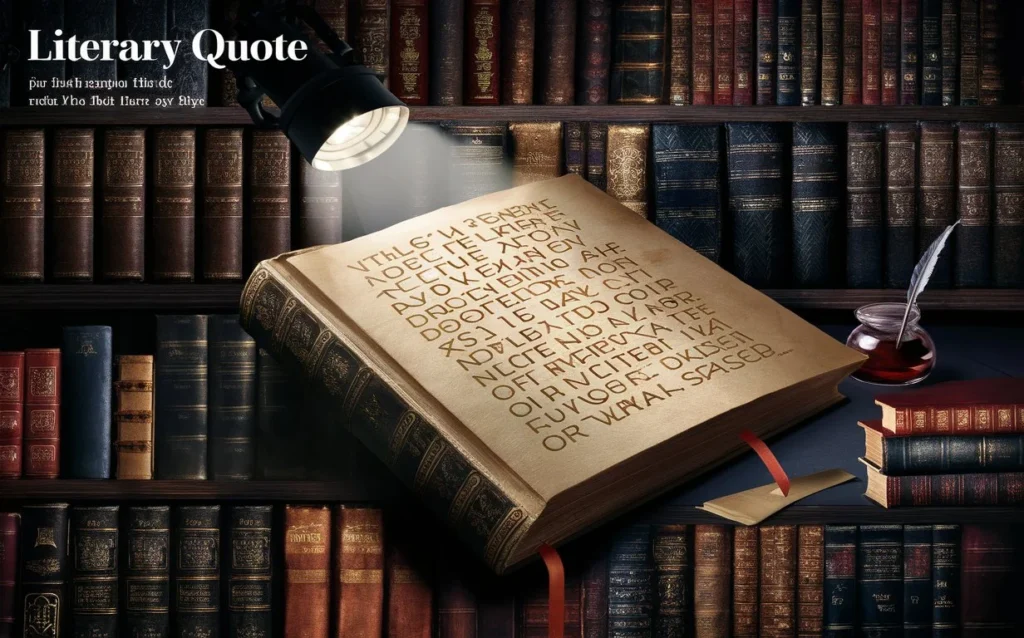 Literary Quote