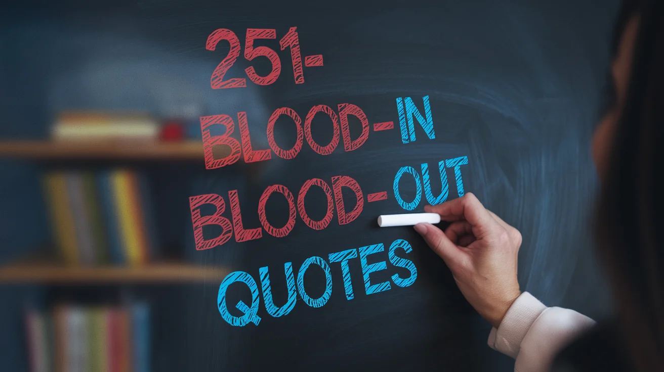 Blood In Blood Out Quotes