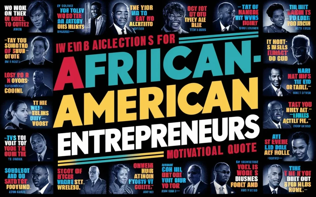 Motivational Quotes for African American Entrepreneurs