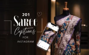 Saree Captions for Instagram