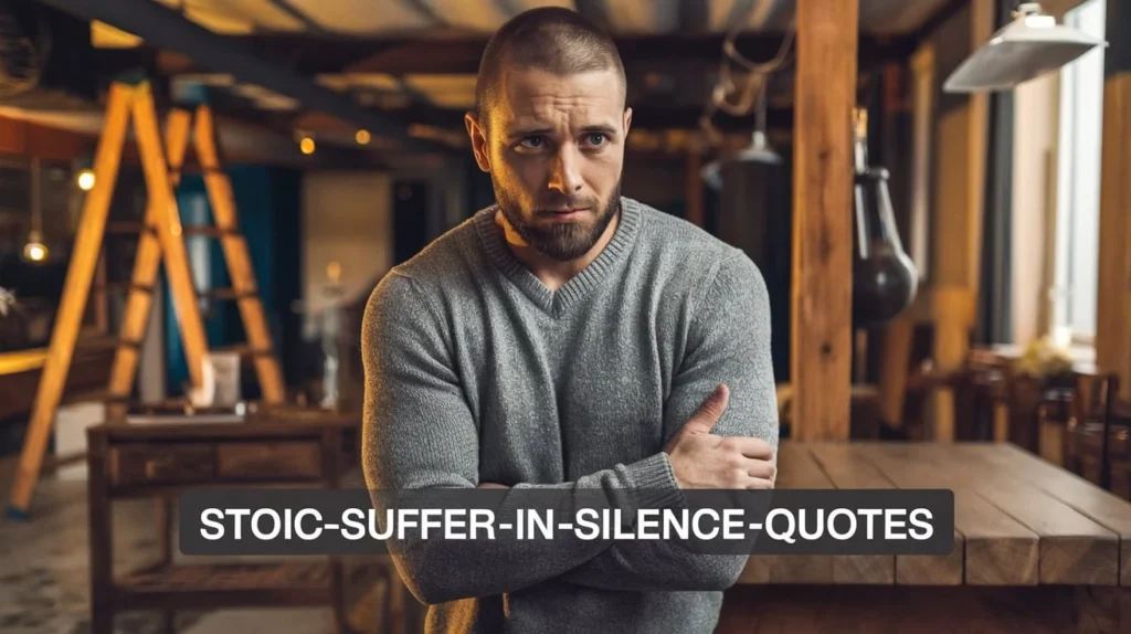 Stoic Suffer in Silence Quotes