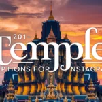 Temple Captions for Instagram