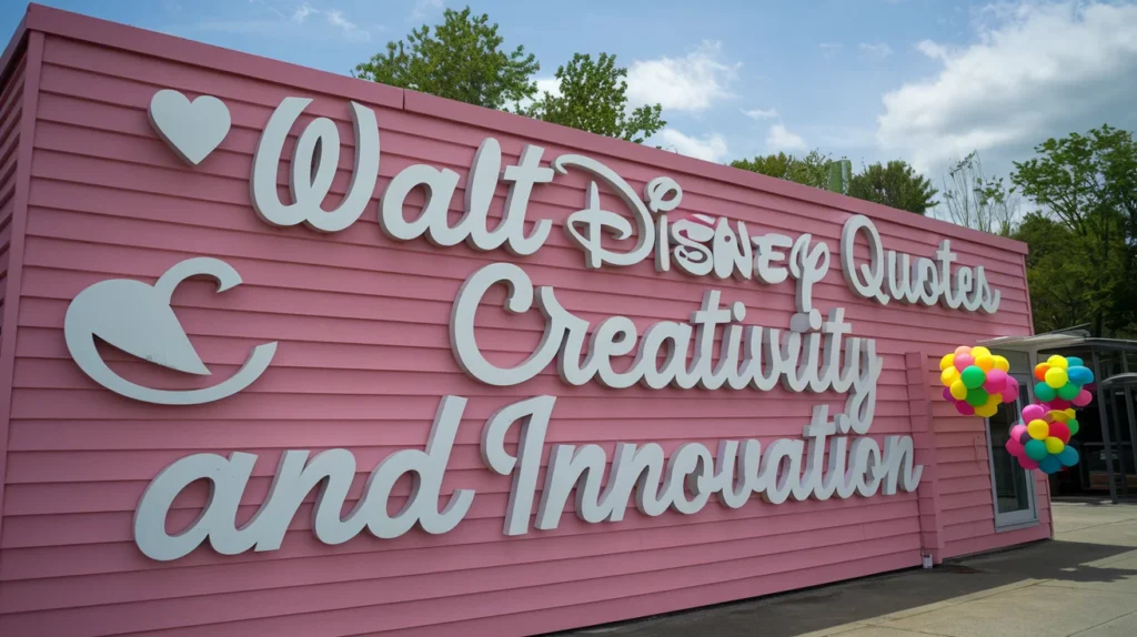 🌈 Walt Disney Quotes on Creativity and Innovation