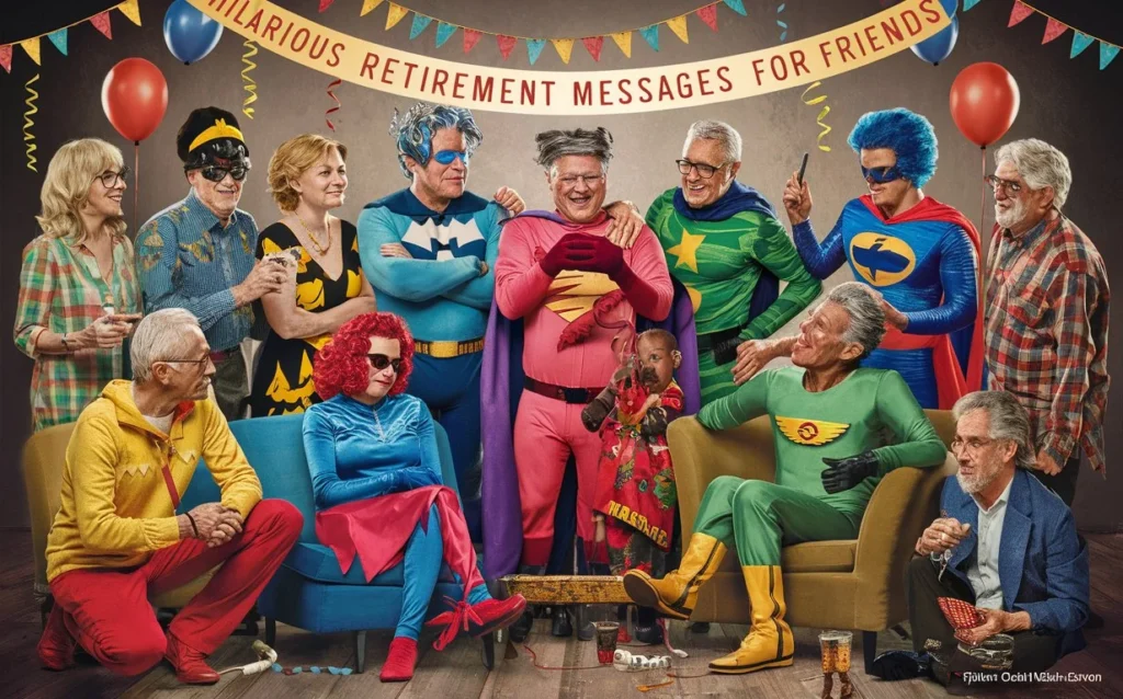 🎉 Hilarious Retirement Messages for Friends