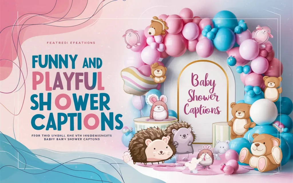 💙 Funny and Playful Baby Shower Captions