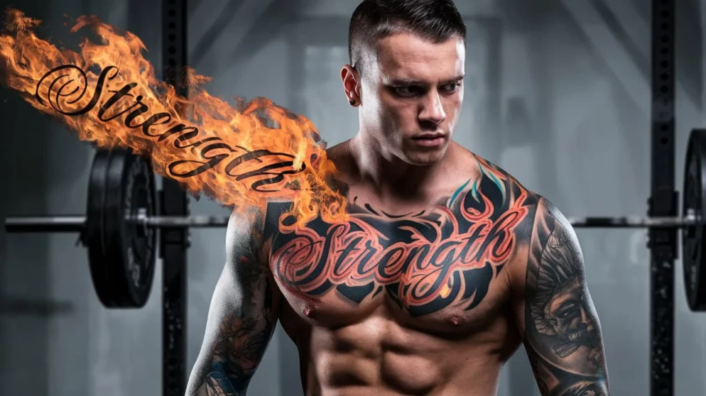 🔥 Strength Tattoos for Men