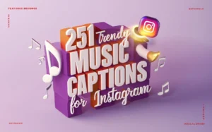 Trendy Music Captions for Instagram 